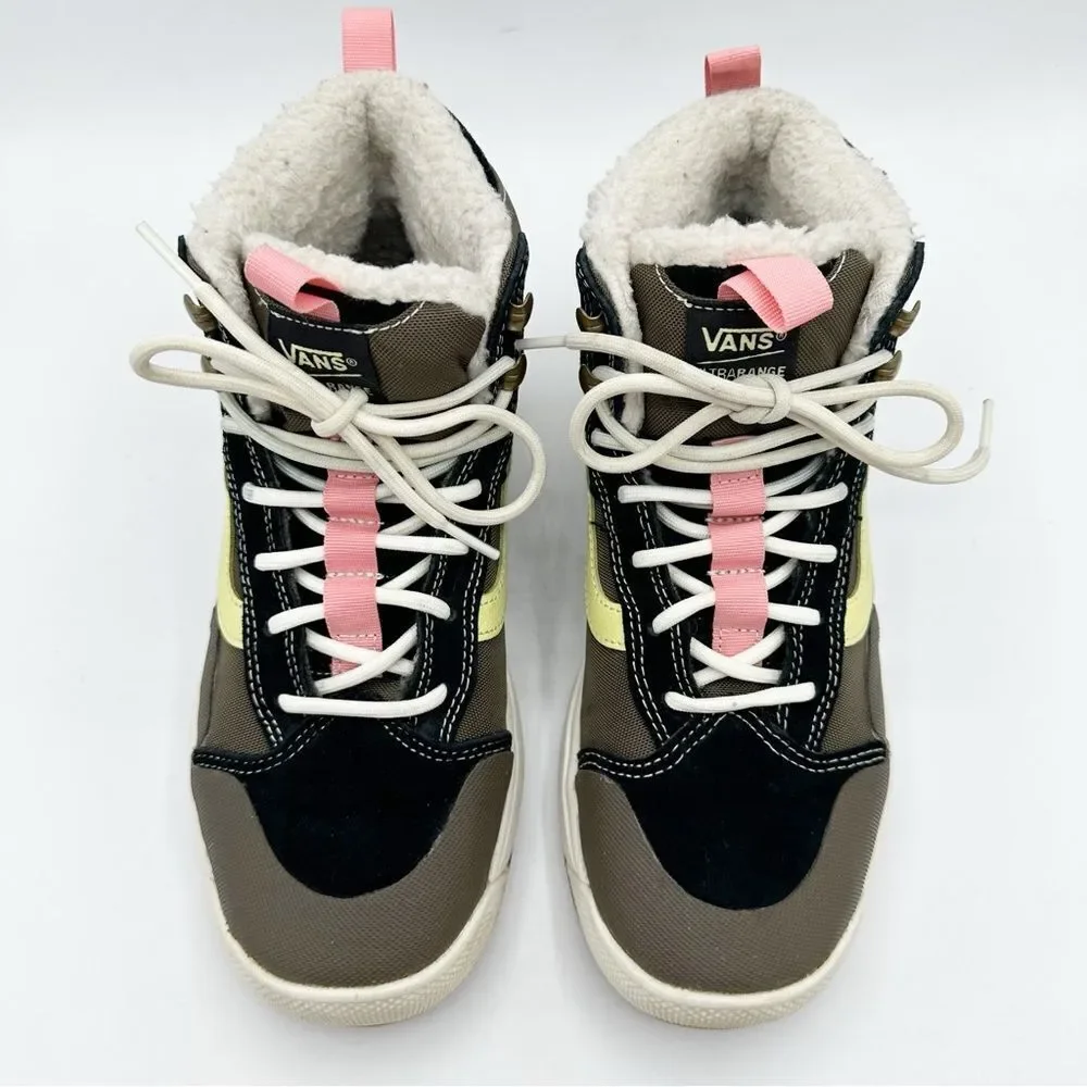 VANS UltraRange Exo Hi MTE‎ Mens Sz 7.0 Women 8.5, Canteen Black Marshmallow